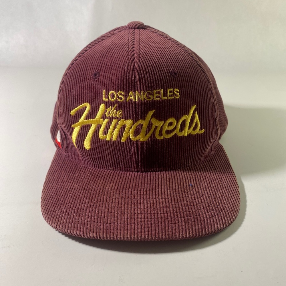 Vintage Los Angeles The Hundreds Adam Bomb Mens  Snapback 100% Cotton